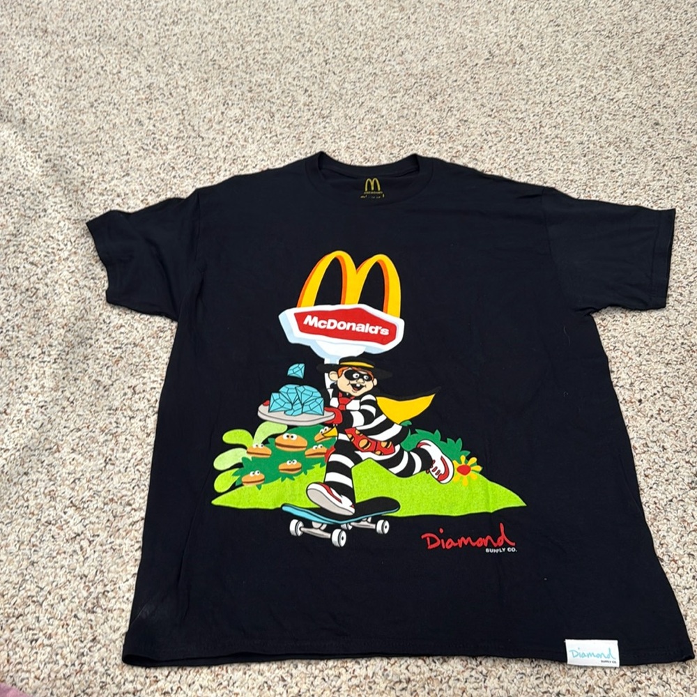 MCDONALD’S Hamburglar X Diamond CoTee Shirt